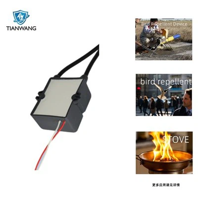 Імпульсний високовольтний блок живлення постійного струму від 12 В до 12 кВ для електронного відлякувача птахів